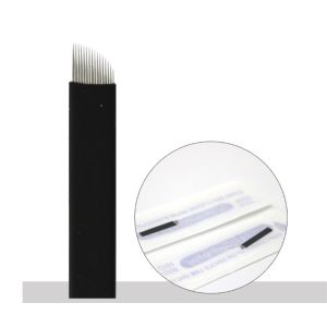 Diameter 0.18mm Sharp Eyebrow Tattoo Blades For Microblading With Various Pins