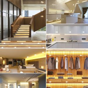 120LEDs 8mm 3000K Warm White Electroplate SMD2835 LED Strip Light for DC 24V