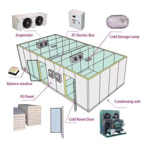 High Quality Polyurethane Cold Room for Meat, Fruit and Vegetable vegetables