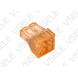 Clear 4 Way Push In Wire Connectors 400V 24A Home Or Industrial Supply