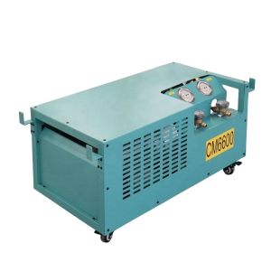 Oil Less R134a Refrigerant Gas Recovery Pump Air Conditioning Charging Equipment