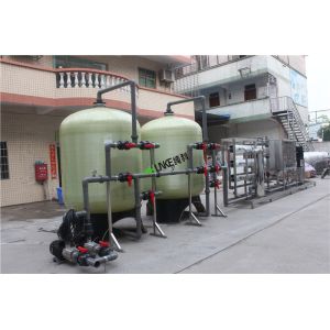 15T Water Treatment Case , Reverse Osmosis Machine For Drinking Water