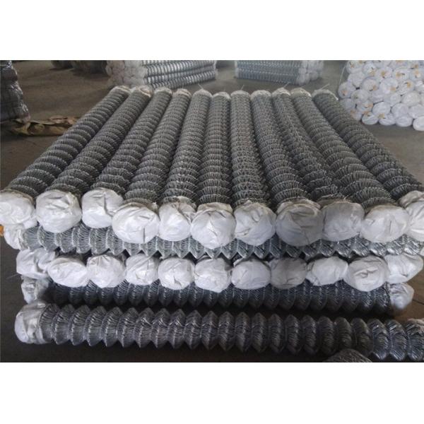 Pvc Coated Galvanized Chain Link Mesh Fence Diamond Wire Mesh 25x25 Mm Hole Shape