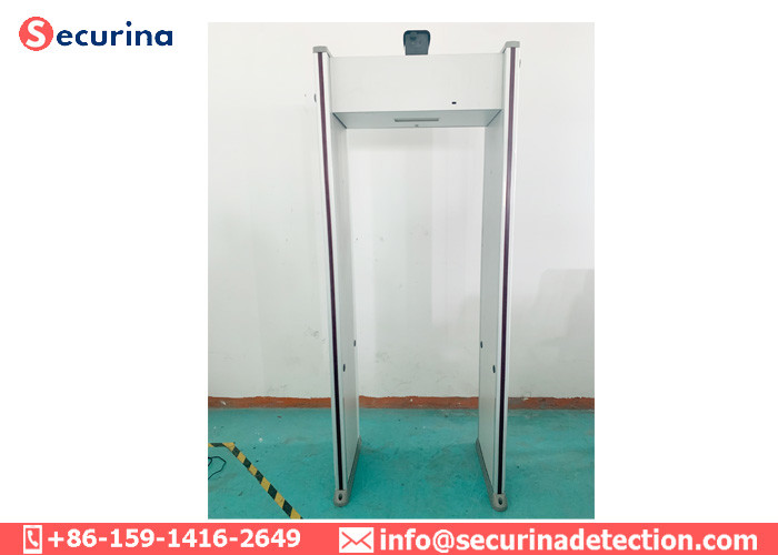 33zones Walk Through Temperature Scanner Fever Screening 10.1 Inch LCD Screen