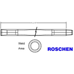 Wholesale Heavy Duty Drill Rod 3 - 1/2&quot; Friction Welded with Advanced 4140 Grade Materials from china suppliers