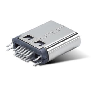 16 Pin Clip PCB Usb Connector Female Type With Data + Charging Function