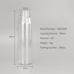 Airtight Screen Printing Plastic Beverage Bottles 400ml With Lid Caps