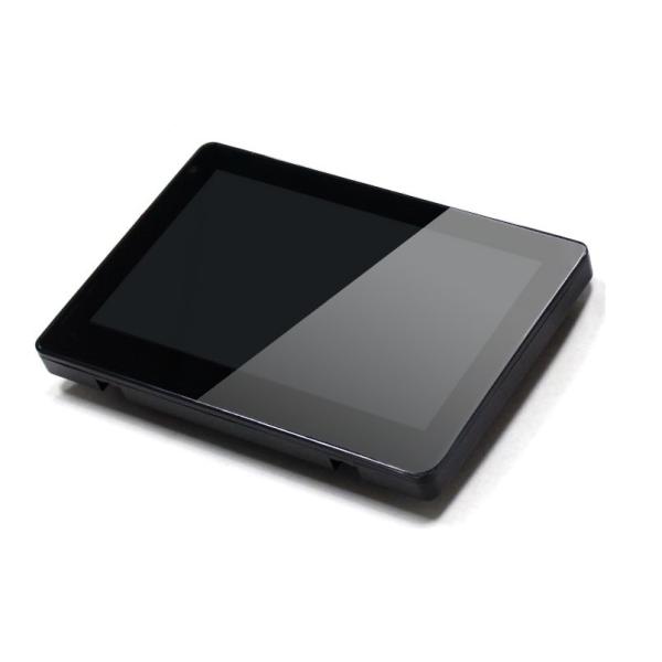 7 Inch Android Wall Mounted POE Tablet With LED Light Bar NFC Reader For Time