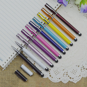 2015 New Retractable Ball Point Pen, Multifunction Touch Screen Stylus Pen,