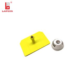 Wholesale Low Frequency Round RFID Animal Ear Tag 134.2khz 25mm For Pig Reused from china suppliers