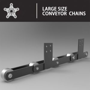 S450.433 Large Size Heavy Duty Conveyor Chain Bucket Wheel Stacker Reclaimer