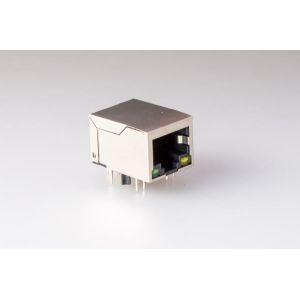 Buy cheap Surface Mount Network Magnetic RJ45 Jack , RJ45 Modular Plug Connector from wholesalers