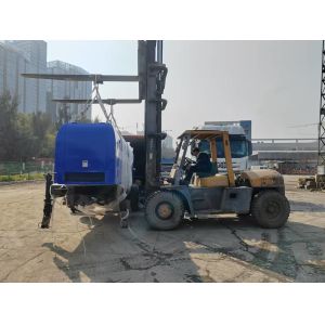 Wholesale Vertical/Horizontal Reach 150/600m and 50m3/h Output HBT50.13.129RS Concrete Trailer Pump for Your Construction Needs from china suppliers