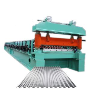 Automatic Color Metal Corrugated Wave Roof And Wall Panel Cold Roll Forming