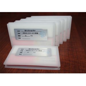 Abrasion Resistance Stainless Steel Nozzle / Wire Guide Tube , Hard alloy