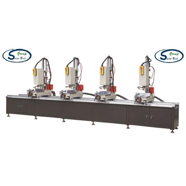 Four Head Aluminum Window Hole Drilling Machine / Multi Mitre Combination