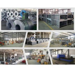 1.0-1.5mm Thickness Modular Metal Workshop Workbench for Customized Storage