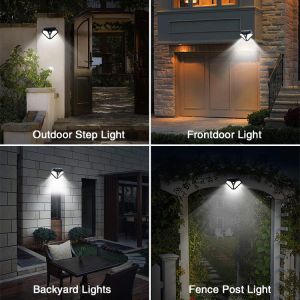 PIR Motion Sensor 3.7Volt SMD2835 Solar Powered LED Wall Light