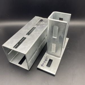 Modular Profile 120x100x4mm Electrical Galvanized Square Channel