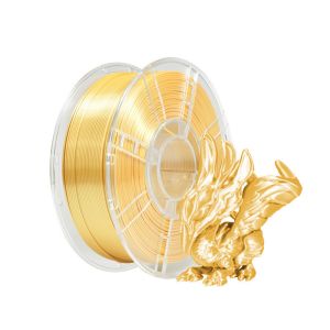 Wholesale 3D Printing Filament Silk Gold PLA Plus Toughness Enhanced 3D Printer Filament from china suppliers