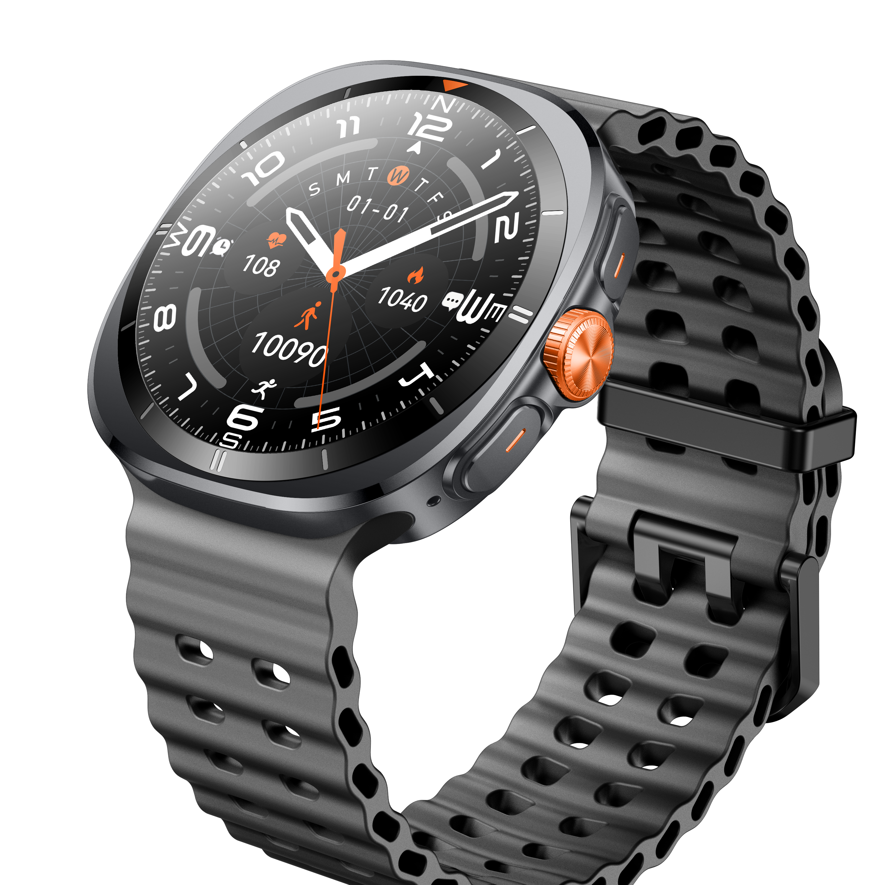 KW298PRO 1.43" AMOLED BT Calling Smart Watch with 100 Sport Modes