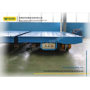 Heavy Duty Warehouse Carts Material Handling Equipment Customized Rail Gauge