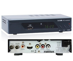 Quality DVB-T2 Receiver 1080P Full HD MPEG4 H.264 PVR for sale