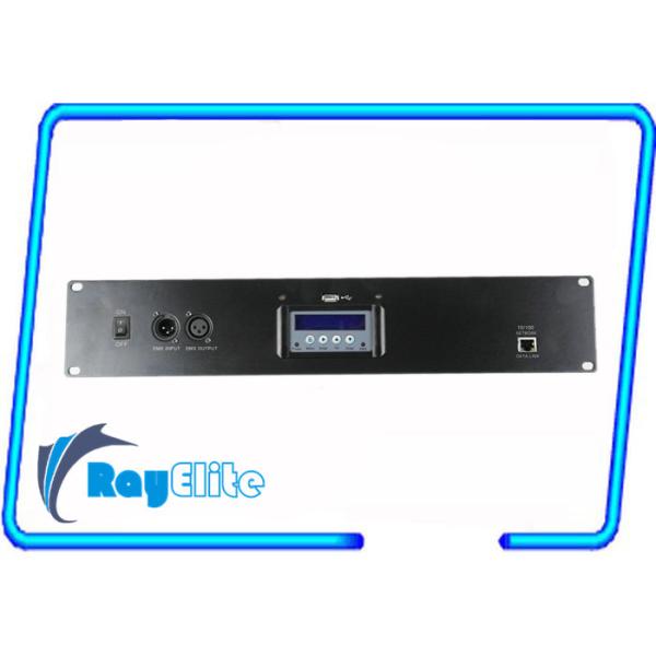 19" Artnet DMX controller 8 DMX 512 universes , firmware upgrades using USB