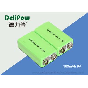 KTV Microphone Nimh 9v Rechargeable Battery , 160mAh Nimh Batteries Rechargeable