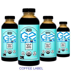 Water Resistant Custom Dome Stickers Labels Printing Round Uline Fragile