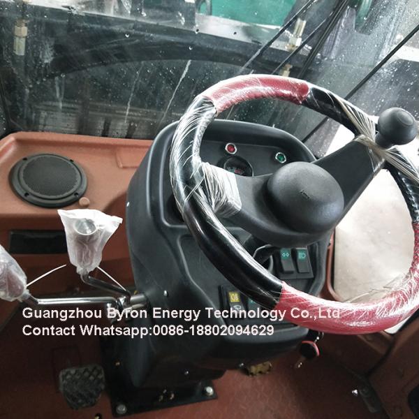 Customizing 2 Ton Compact Wheel Loader With Joystick And Bucket 42kw