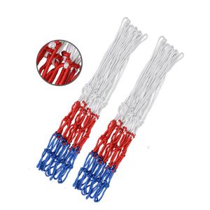 Professional basketball nets two pack 50cm polyester white basketball net