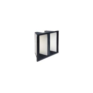 Rigid V-Packing Air Conditioner Filters Plastic Frame , Pocket V Bank Filters