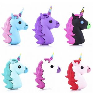 Cartoon 5V1A 2600mAh Unicorn Charging Power Bank MSDS