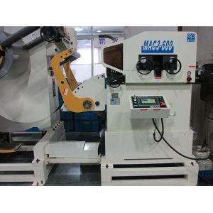 Hardware Stamping Processing Steel Coil Feeders Device , Roll Leveling Machine