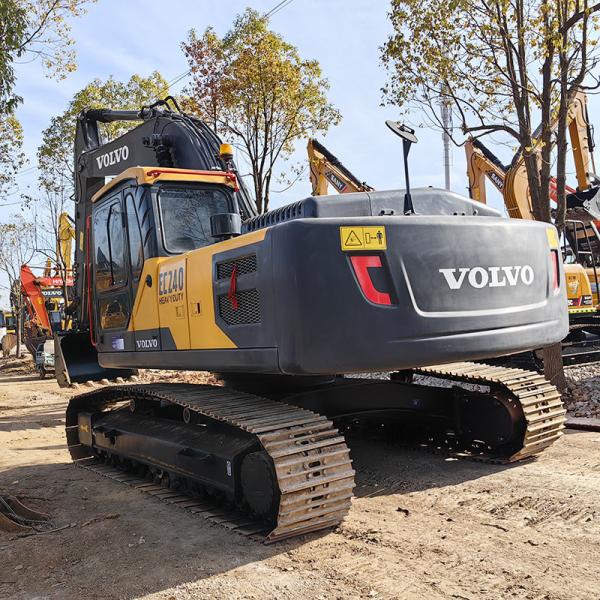 EC240 Volvo Excavators Second Hand Middle Size 1.2m3 Bucket Capacity Volvo D7D Engine