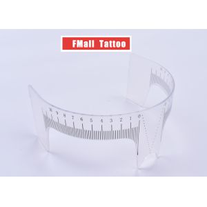 3D Eyebrow Disposable Microblading Ruler / Sticker Shaping Soft Permanent Makeup