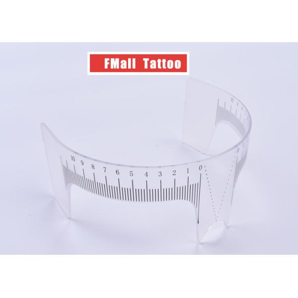 3D Eyebrow Disposable Microblading Ruler / Sticker Shaping Soft Permanent Makeup