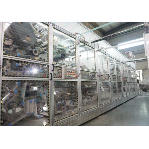 Wholesale Laminated Nonwoven 0.8 Mpa Baby Diaper Making Machine With Elastic Waistband from china suppliers