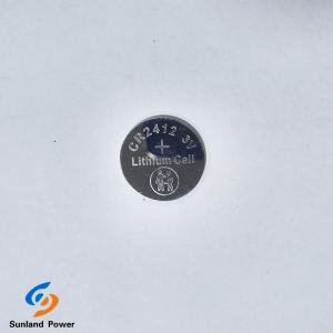 Wholesale Ultra-thin CR2412 3.0V 100mA LiMnO2 Lithium Coin Cell Battery For Car Key Remote Control from china suppliers