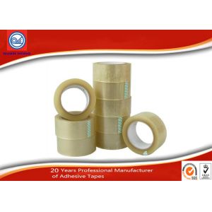 Wholesale Custom Clear BOPP Packaging Tape , 50m Length Carton Sealing Adhesive Tape from china suppliers