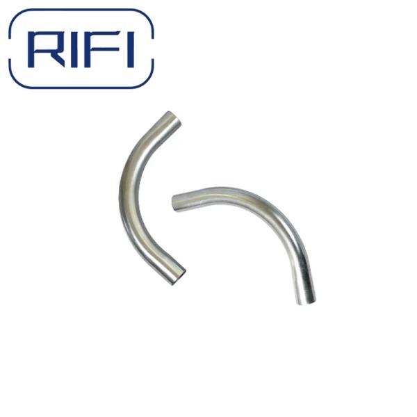 RIFI-Pre Galvanized Electrical Metallic Tubing EMT Pipe 90 Degree Elbow EMT