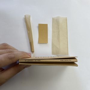 OEM 1 1/4 Size 77x44MM Pre Rolled Cones 55 Leaves With Gold Foil Tips