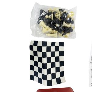 CMYK Printing Educational Board Game Custom Chess Pieces With Tin Box