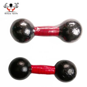 Round Head Fitness Equipment Dumbbells Perfect Handfeeling For Power Training