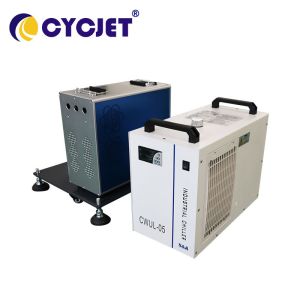 CYCJET Industry Fly Fiber Laser Marking Machine LG Printer 3W