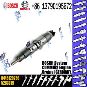 Diesel fuel Injector assembly common rail injector 0445120256 for diesel engine