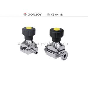 Wholesale Mini Direct way Clamp Sanitary Diaphragm Valve with plastic handwheel from china suppliers