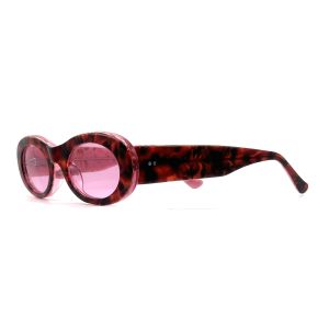 AS074 Acetate Frame Sunglasses featuring Oval Eye Shape and Acetate Sheet