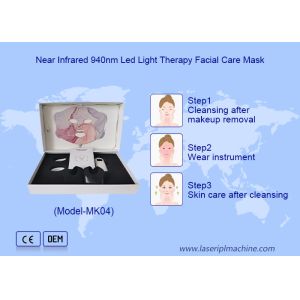 China 4 Level LED Intensity Infrared Light Face Mask Home Beauty Device on sale
